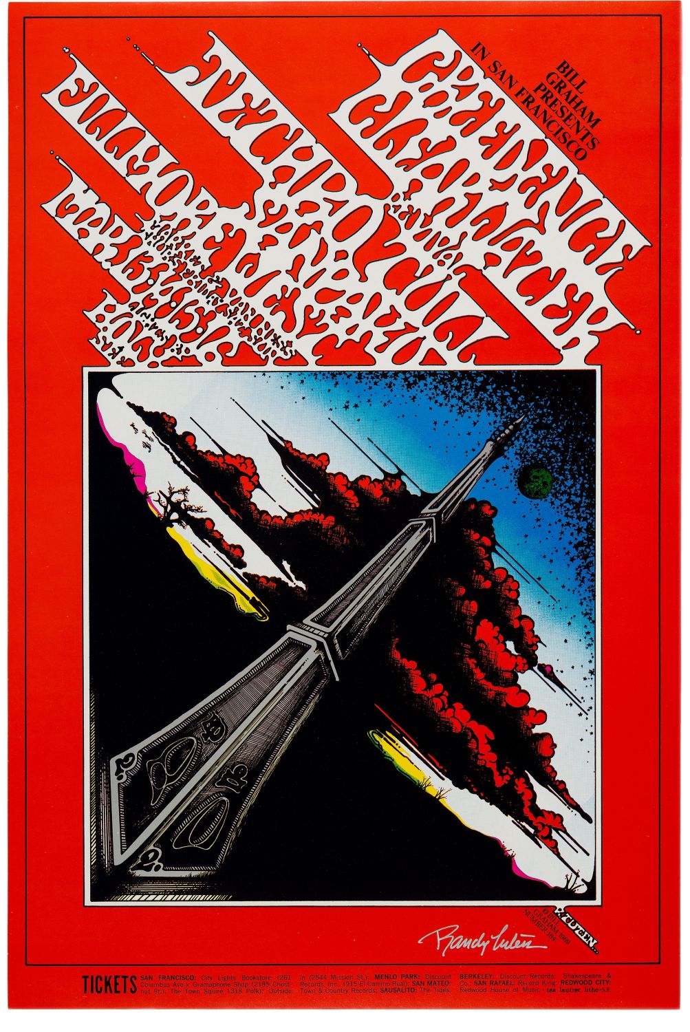 Creedence Clearwater Revival, Jethro Tull y más en Fillmore West (marzo 1969)