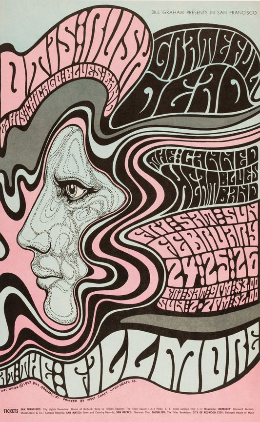 The Grateful Dead en concierto en Fillmore West (1967)
