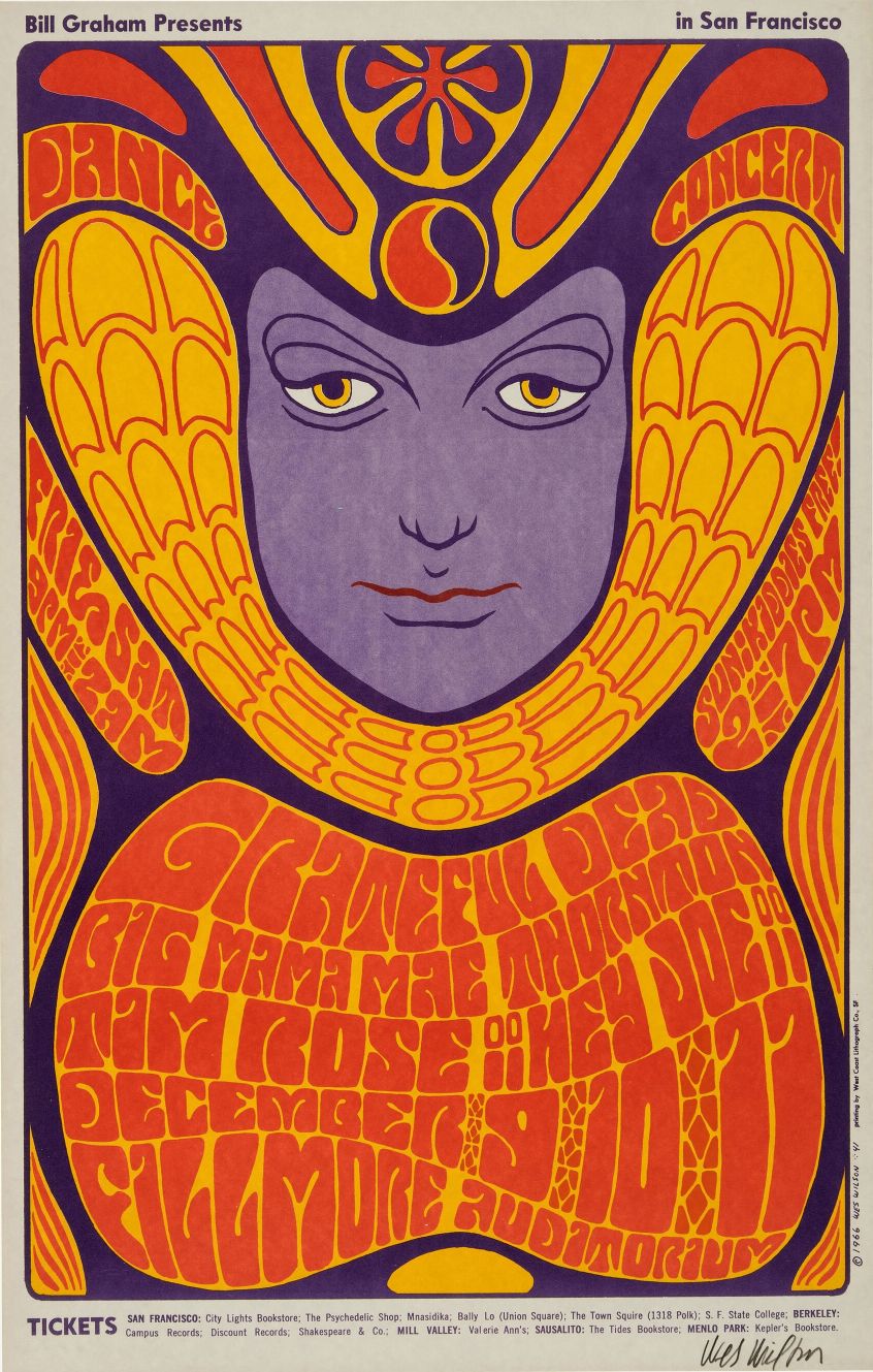 Grateful Dead, Big Mama y más en concierto (1966)