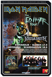 Iron Maiden en concierto en Suecia (septiembre 1999)