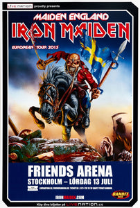 Iron Maiden tour europeo, concierto Suecia (julio 2013)