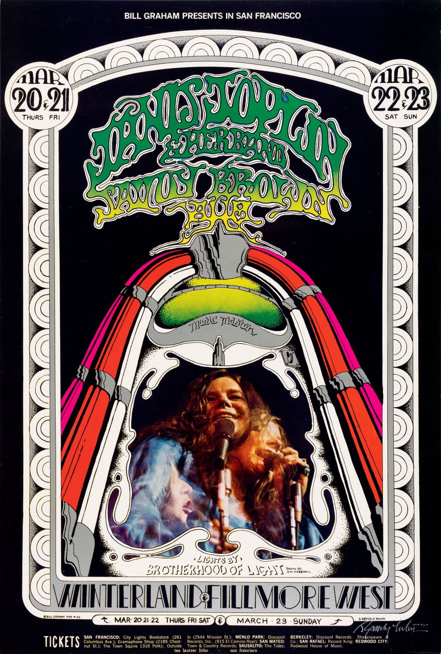 Janis Joplin en Winterland (marzo 1969)