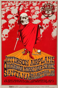 Concierto a beneficio con Jefferson Airplane, Santana, y más