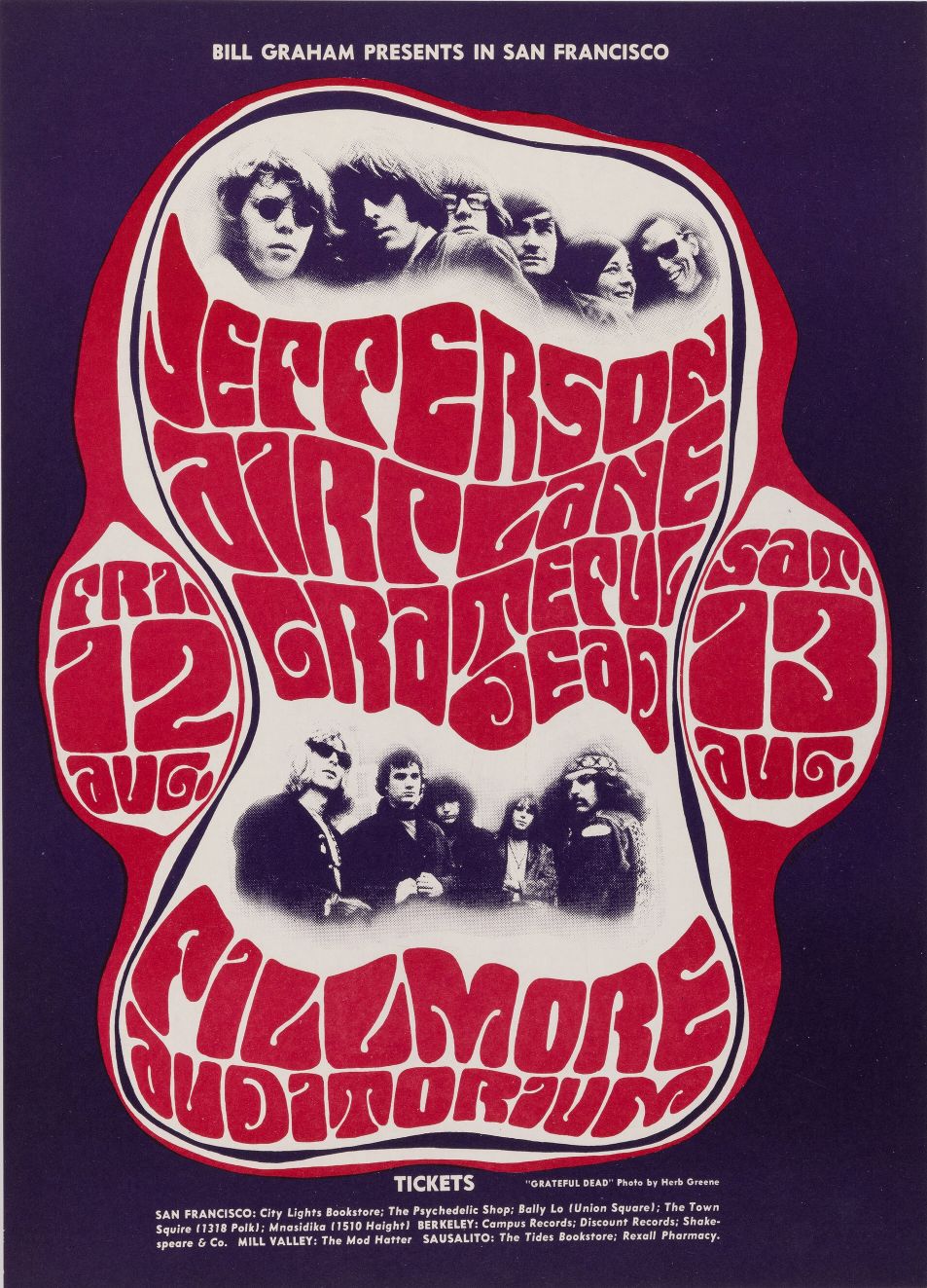 Jefferson Airplane, Grateful Dead en concierto (1966)