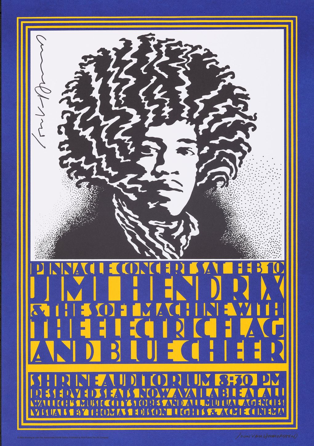 Jimi Hendrix & The Soft Machine with The Electric Flag and Blue Cheer