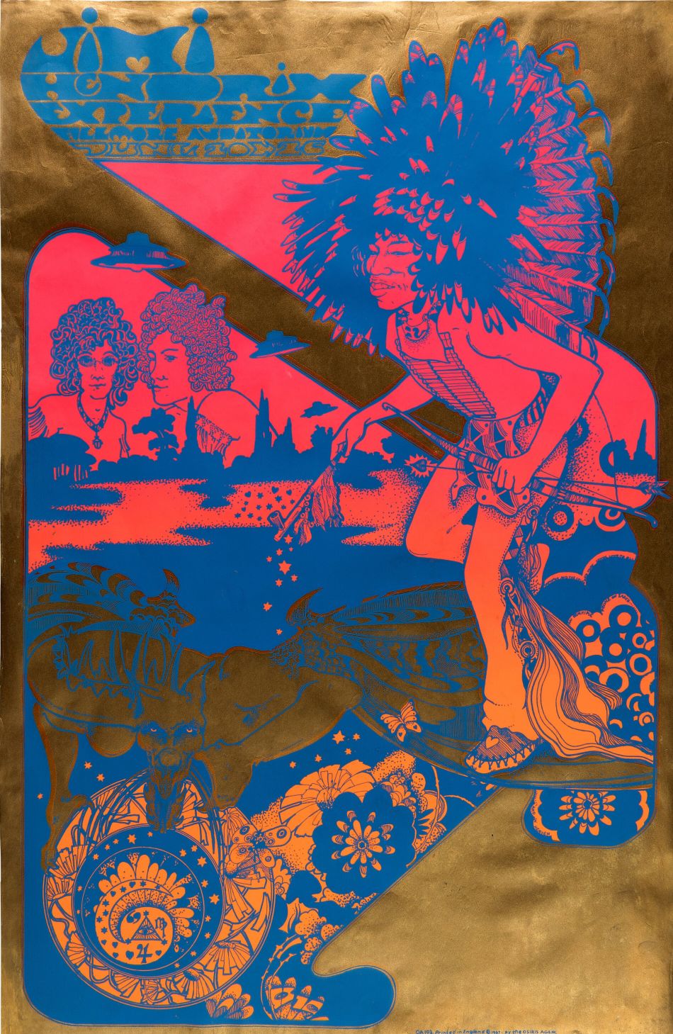 Jimi Hendrix Experience en Fillmore Auditorium (junio 1967)