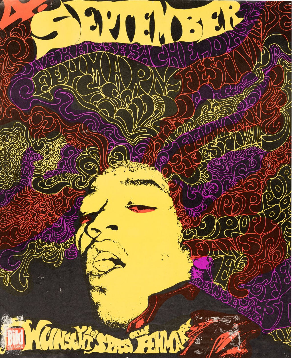 Jimi Hendrix en Fehmarn, Alemania