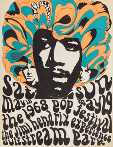 Jimi Hendrix en concierto en Miami, Florida (1968)