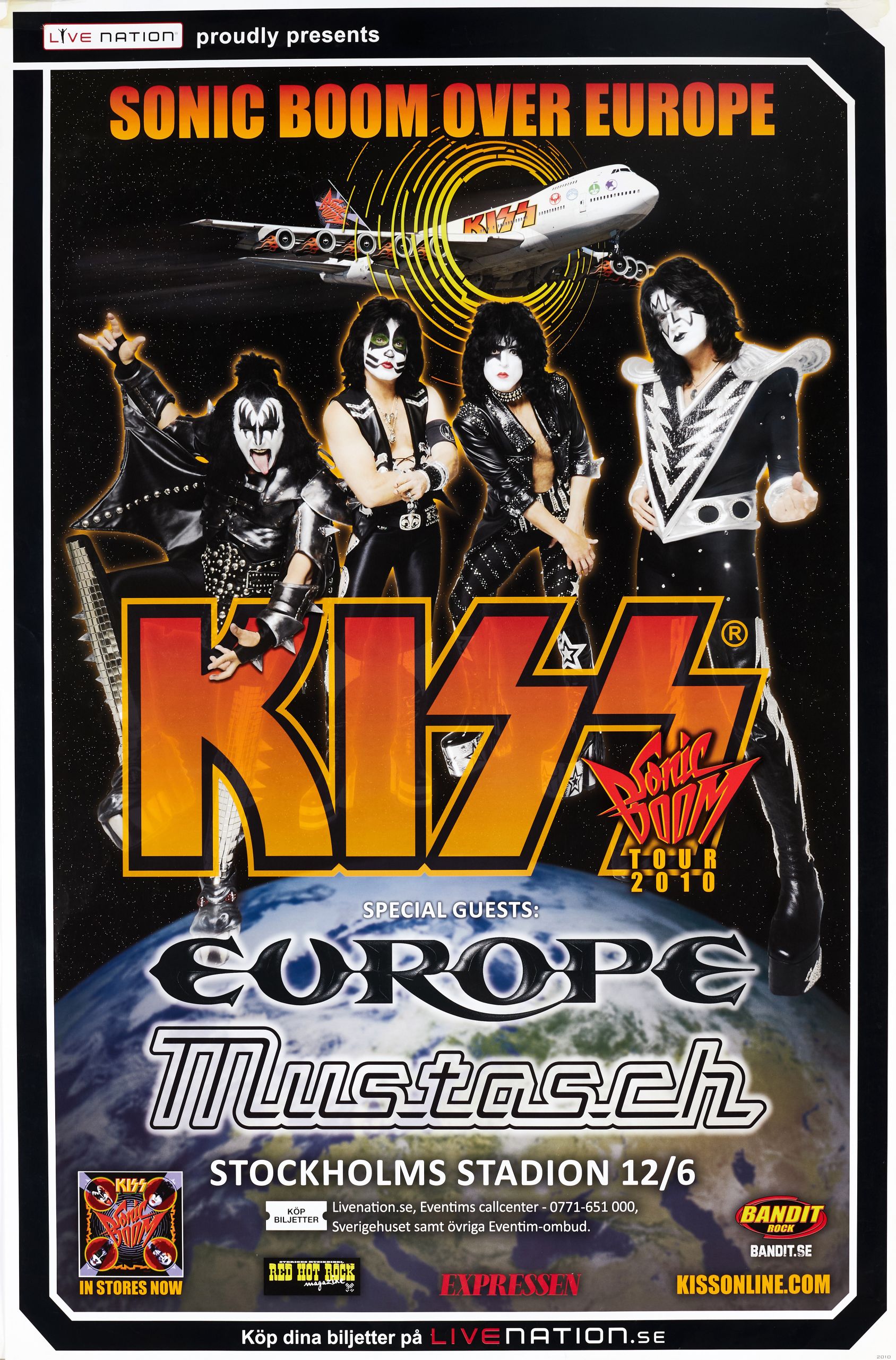 Kiss en vivo en gira europea (2010)