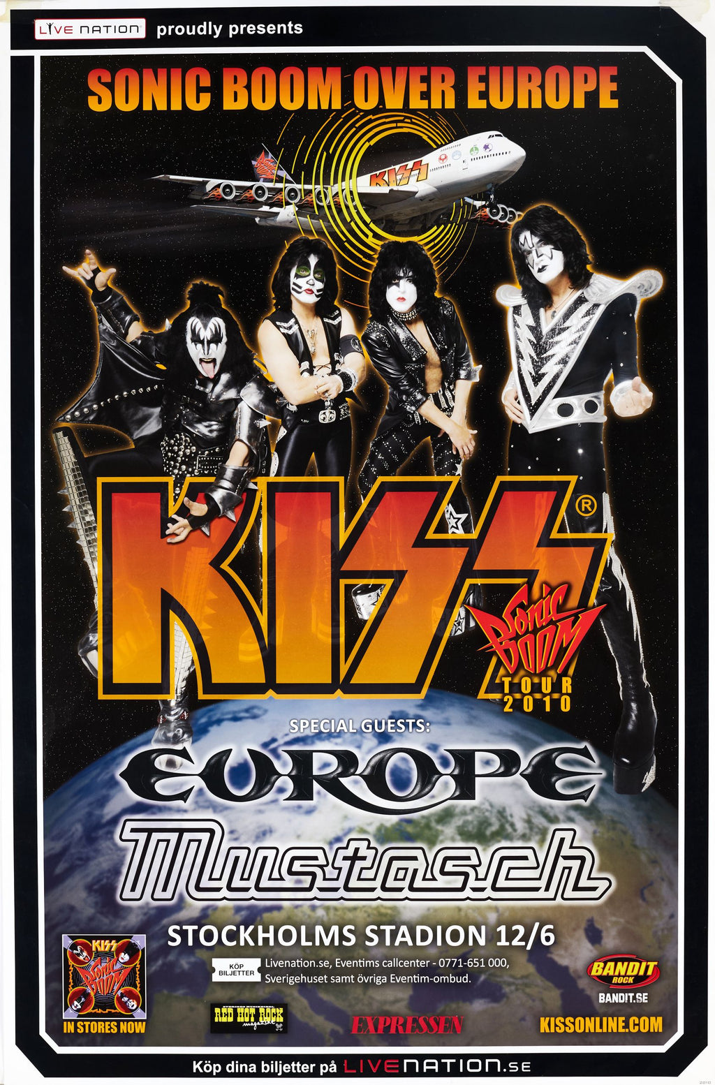 Kiss en vivo en gira europea (2010)