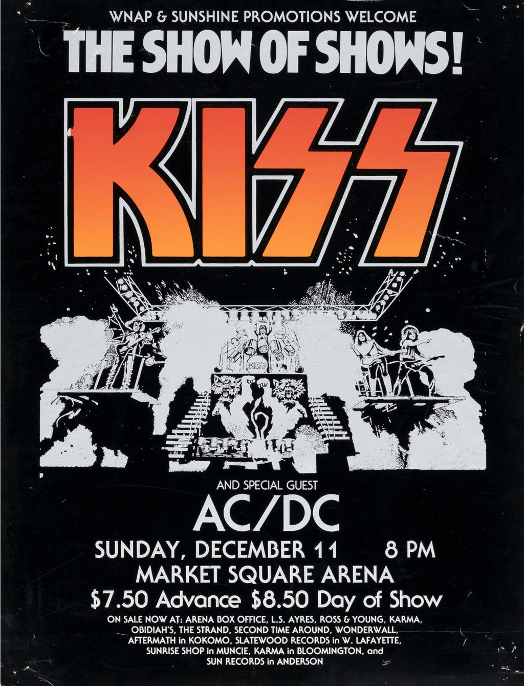 Kiss & AC/DC en concierto (1977)