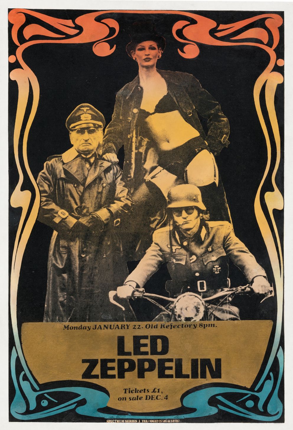 Led Zeppelin anuncio de concierto (1973)