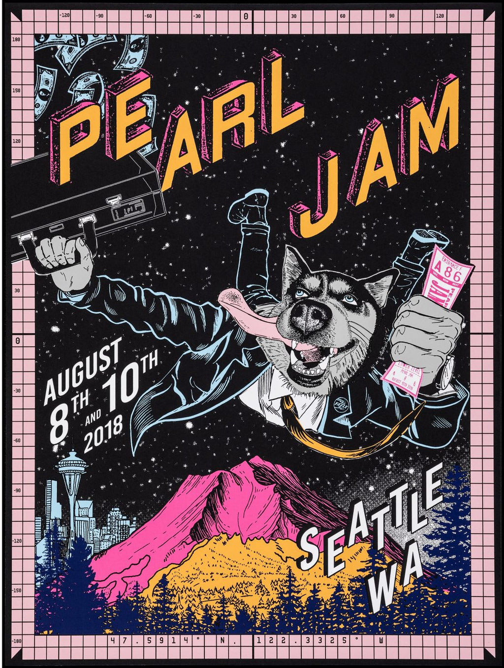 Pearl Jam en Seattle, Washington (agosto 2018)