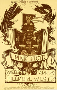 Pink Floyd en Fillmore West (abril 1970)