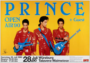 Prince en concierto en Alemania (1990)