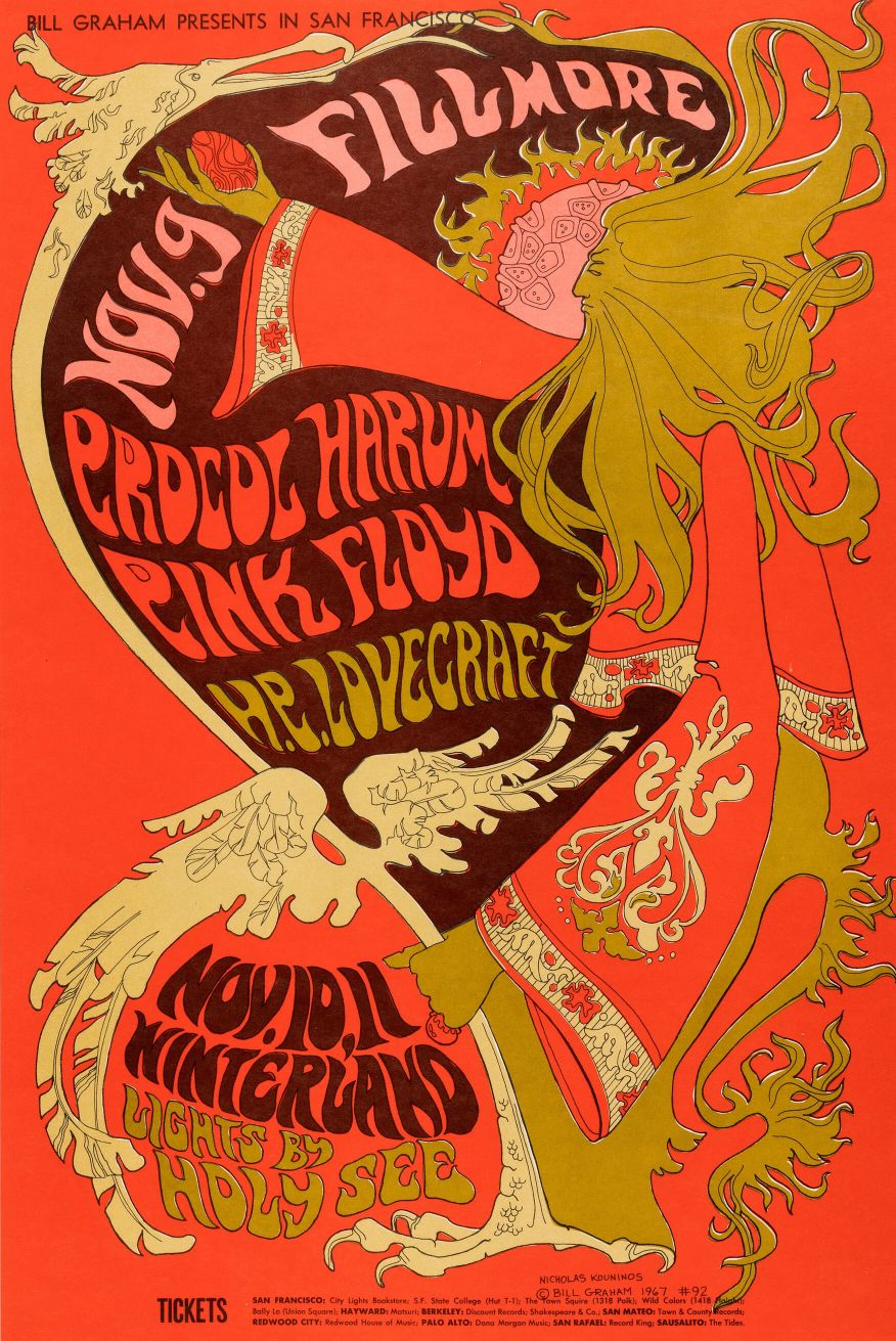 Pink Floyd y más en Fillmore East (1967)