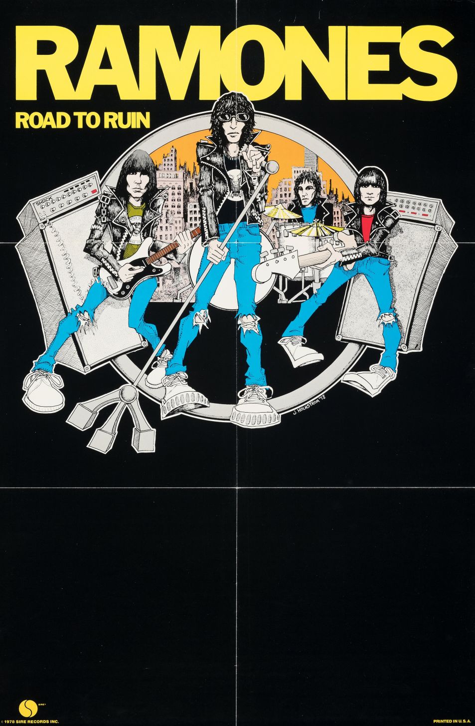 The Ramones Road to Ruin (poster)
