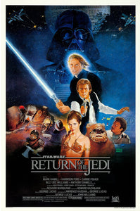 Star Wars Return of the Jedi (poster clásico)