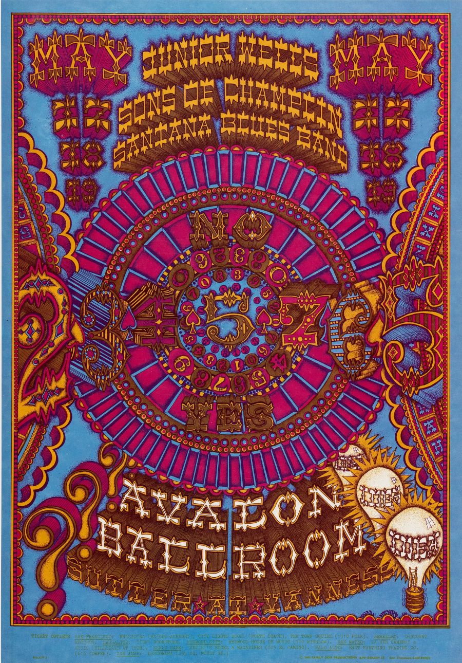 Junior Wells, The Sons of Champlin, Santana, Blues Band (1968)