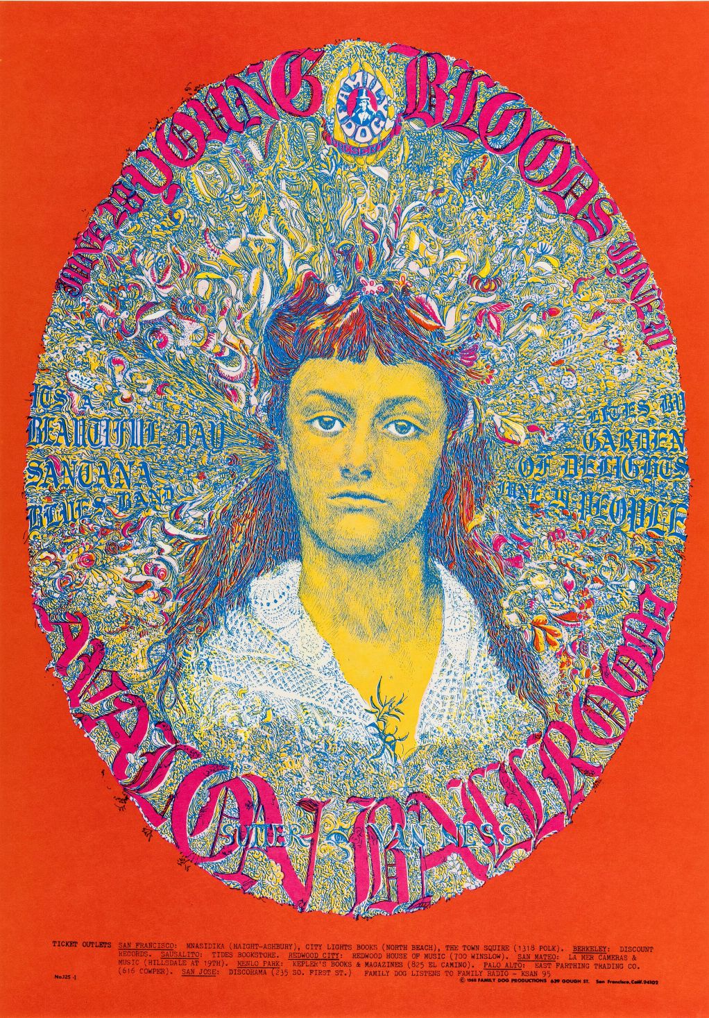 Youngbloods, It’s a Beautiful Day, y Santana en Avalon Ballroom (1968)