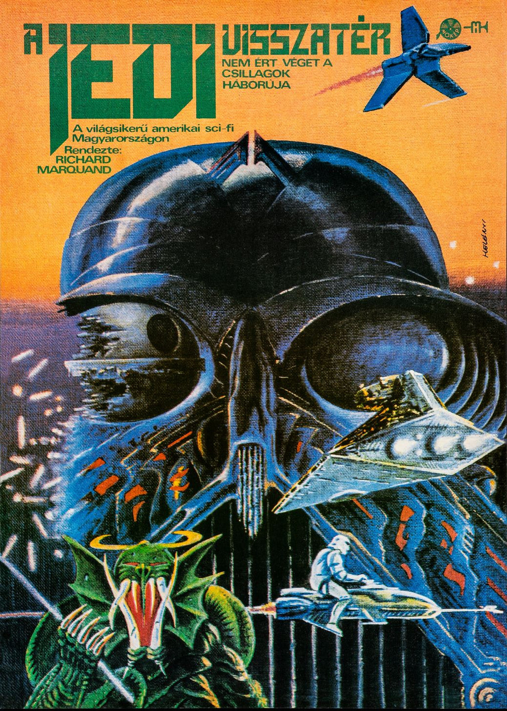 Star Wars Return of the Jedi (poster hungaro)