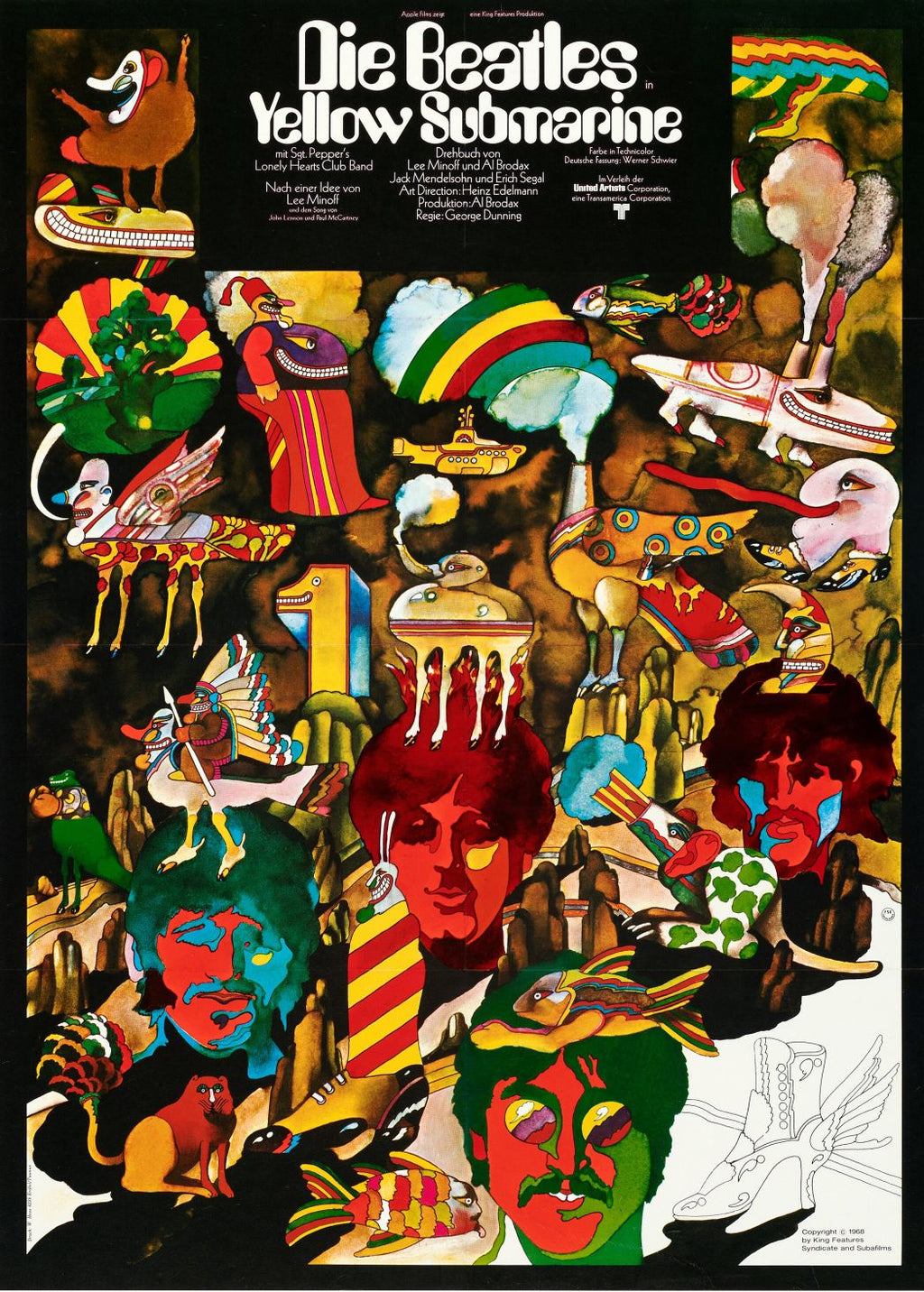 The Beatles Yellow Submarine (en aleman)