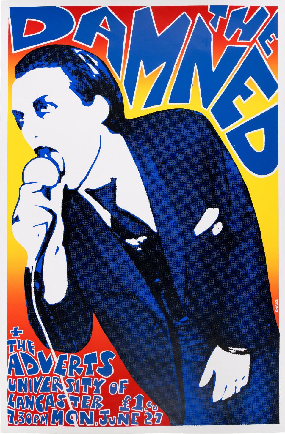 The Damned y The Adverts en concierto (junio 1977)