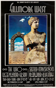 The Who y más en Fillmore West (1969)